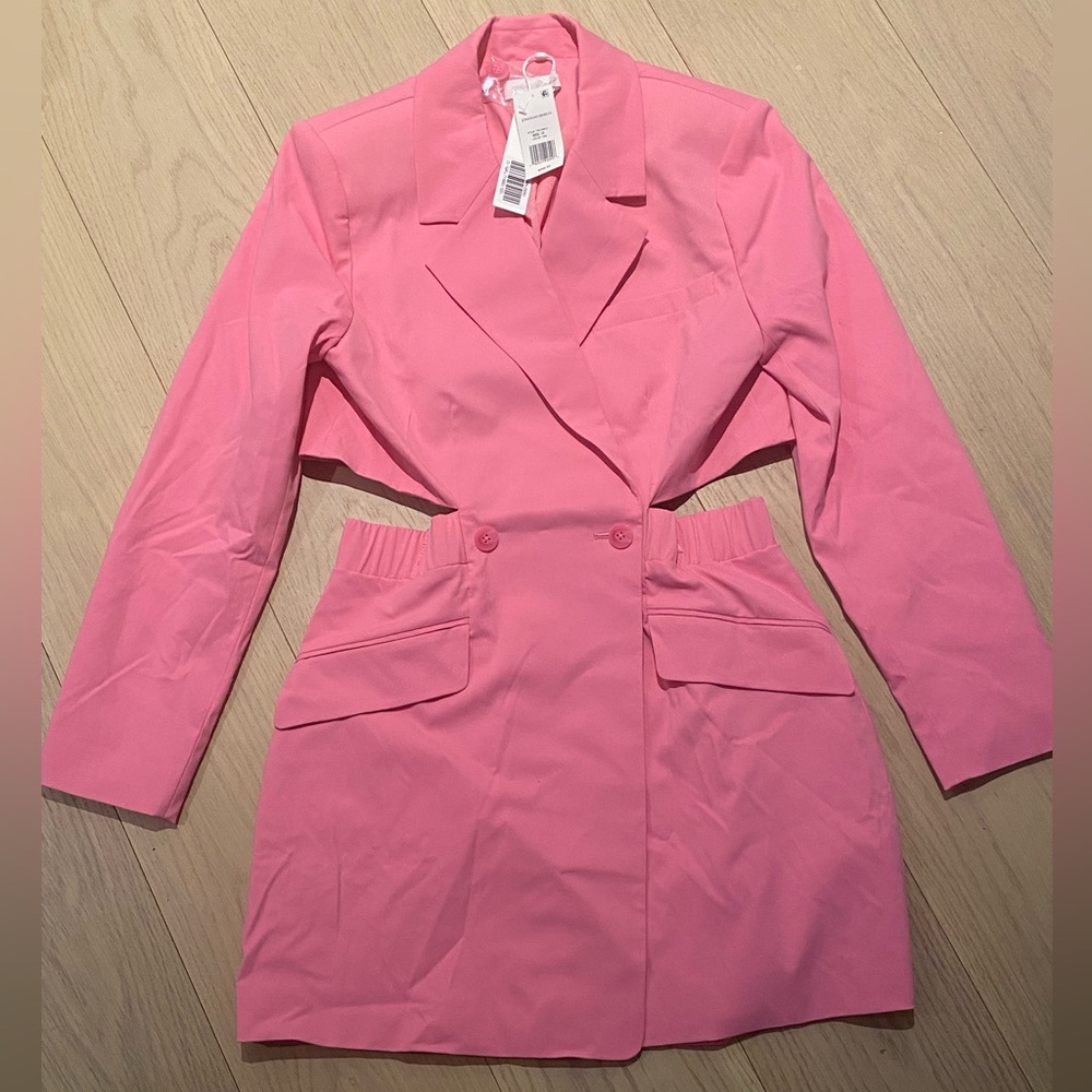 SIMKHAI Kylo cut out blazer mini dress - Picture 3 of 9